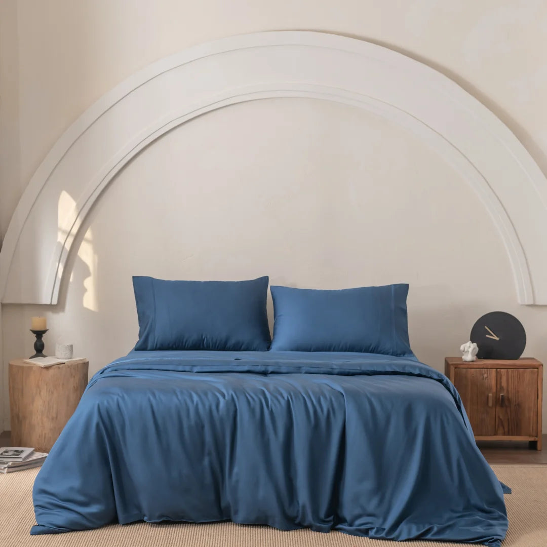 Bamboo Quilt Cover - Midnight