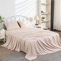 Bamboo Blend Bedsheet Set - Ultra Soft Microfiber Bedding Set (Latte)