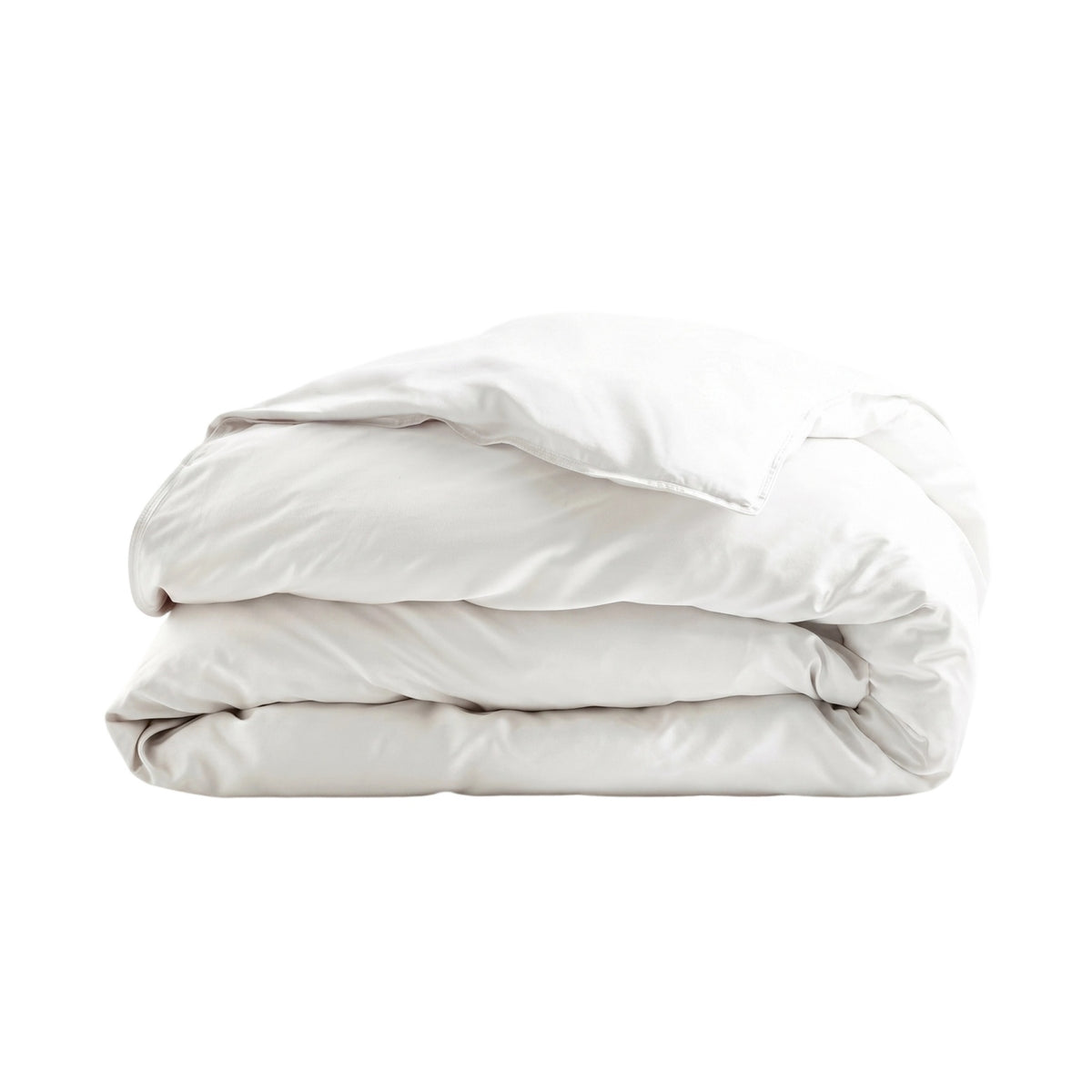 Qelune Bamboo Duvet Cover Set – Cooling Organic Bamboo Bedding in Soft White