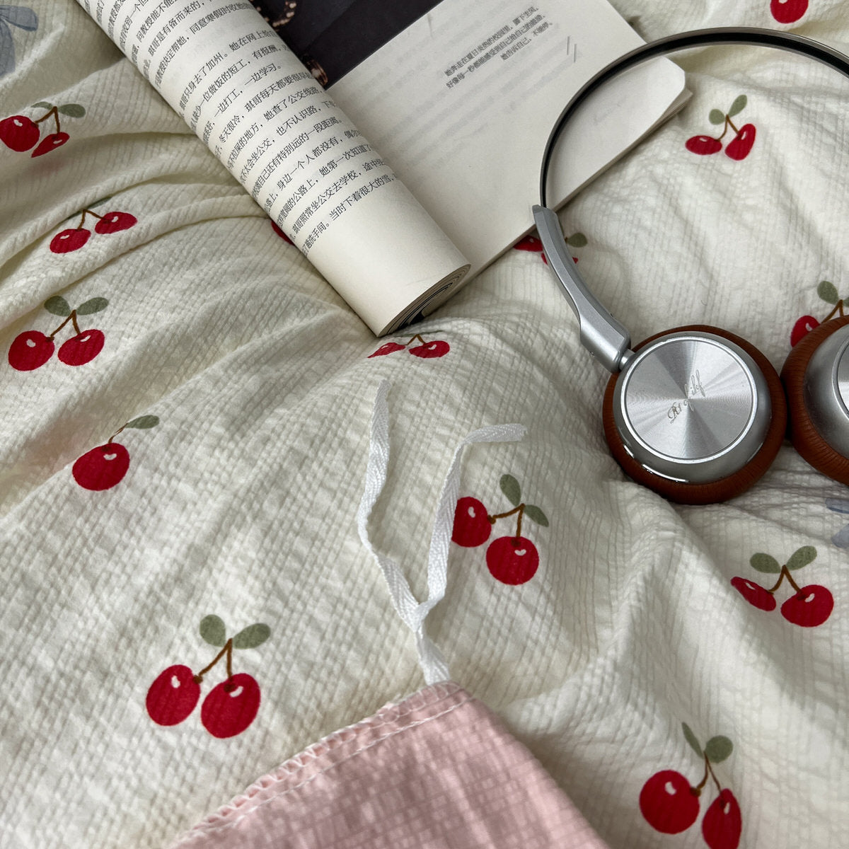 Juicy Cherry Aesthetic Bedding Set