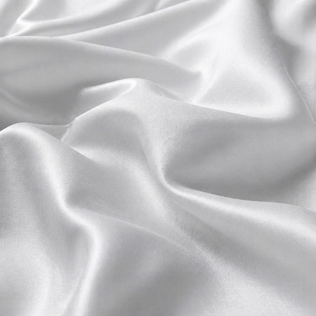 Qelune Bamboo Duvet Cover Set – Cooling Organic Bamboo Bedding in Light Grey