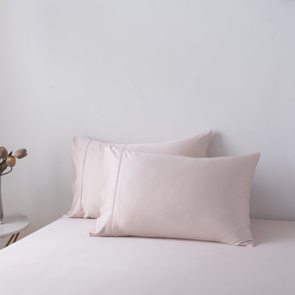 100% Bamboo Sheet Sets - Pale Pink