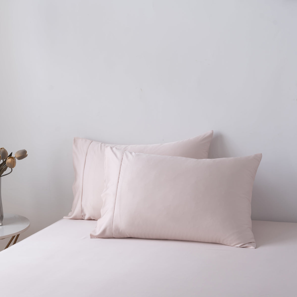 100% Bamboo Sheet Sets - Pale Pink