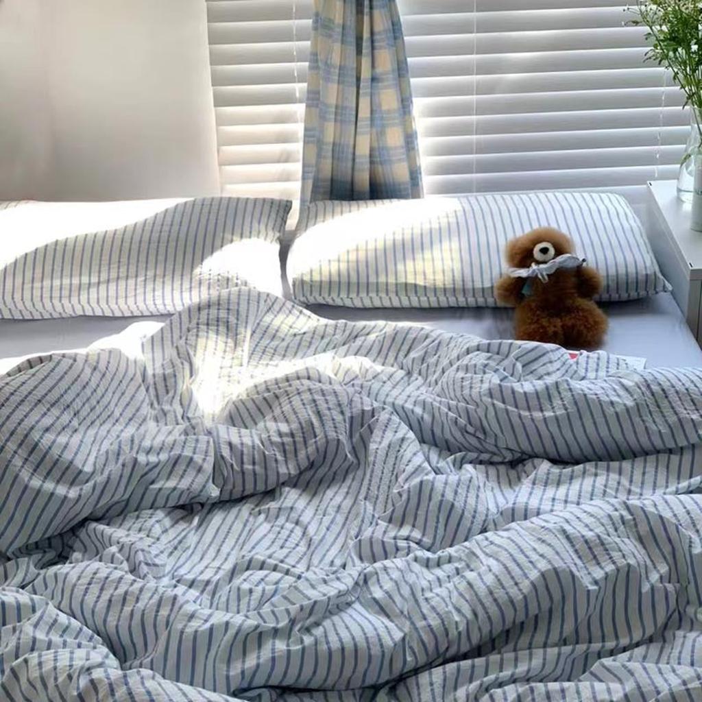 Coastal Stripes Duvet Cover - Blue