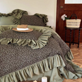 Coquette Floral Ruffle Bedding Set