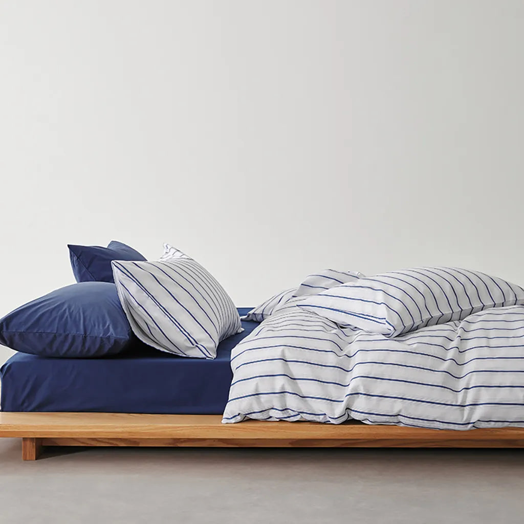 Harbor Stripe Duvet Cover