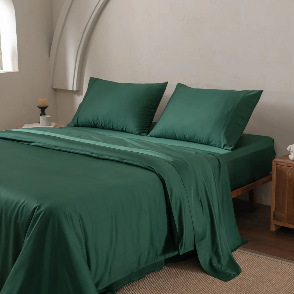 Bamboo Quilt Cover - Evergreen