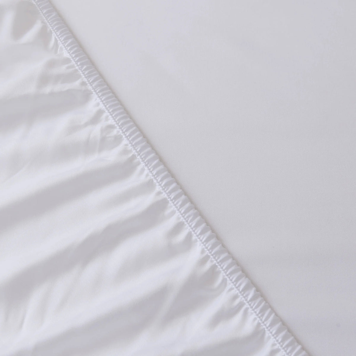 Bamboo Fitted Sheet Set - White