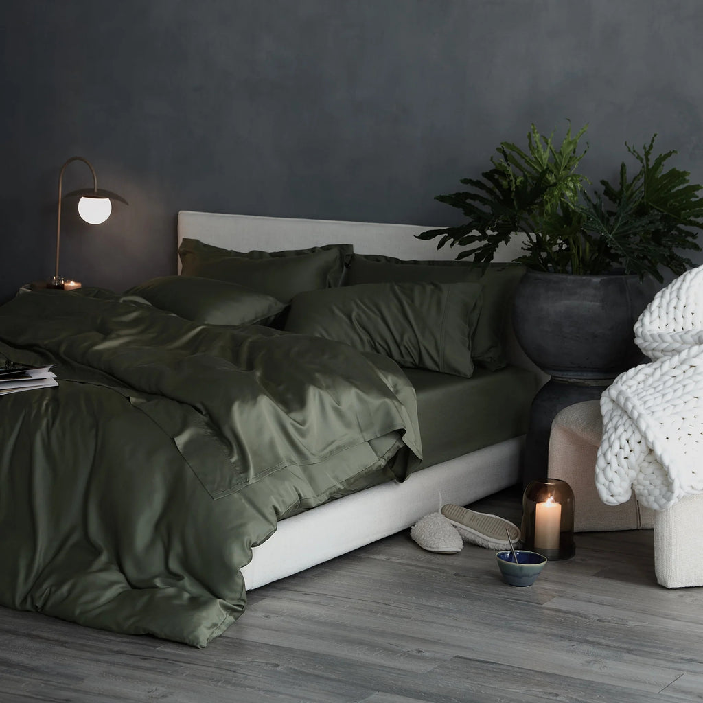 Iced Cooling Bamboo Bedding Set
