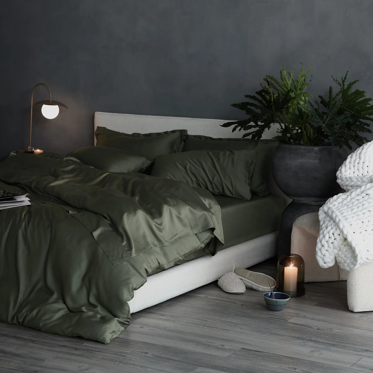 Iced Cooling Bamboo Bedding Set