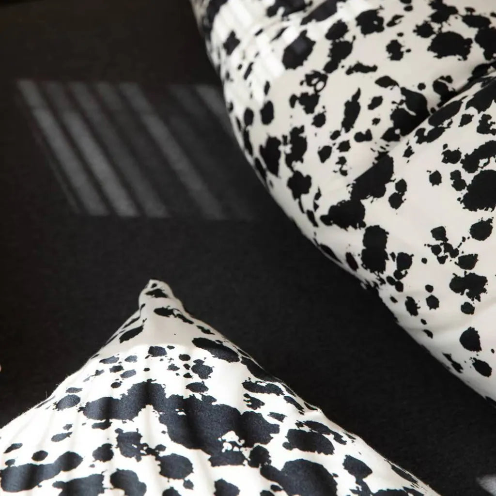 Paint Splatter Printed Bedding Set