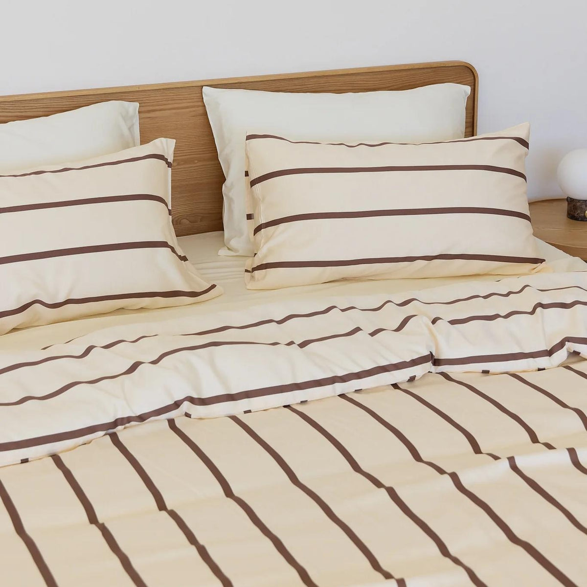 Stripe Bamboo Bedding Set