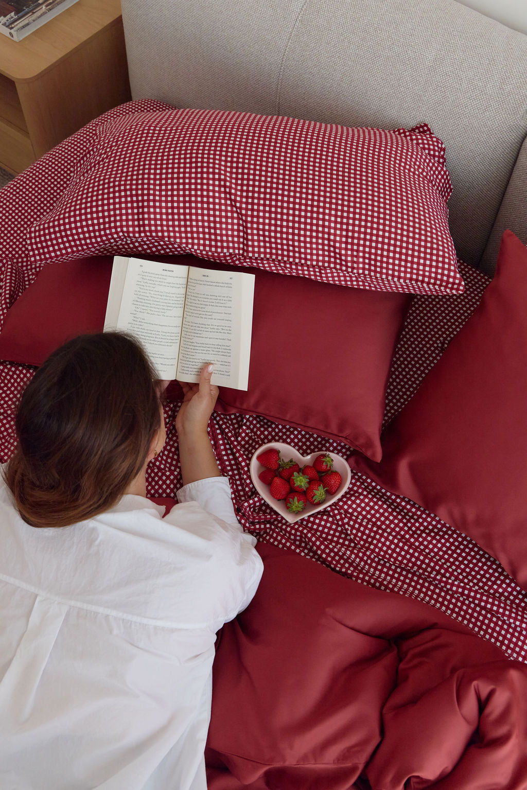 Cherry Bamboo Quilt Cover