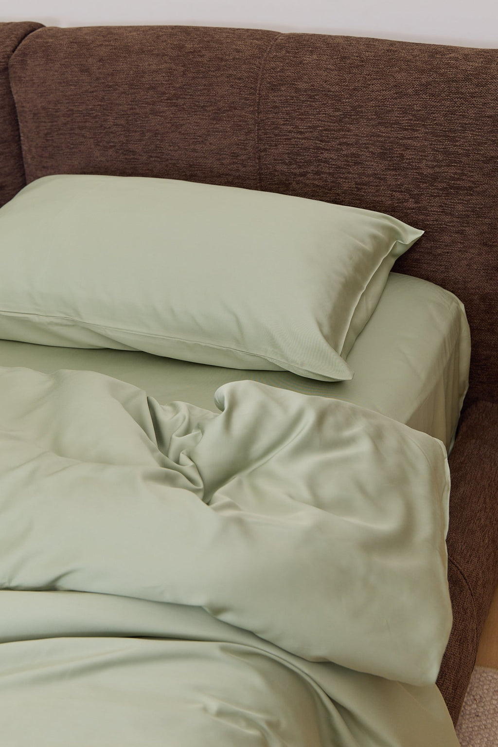 Pistachio Bamboo Fitted Sheet