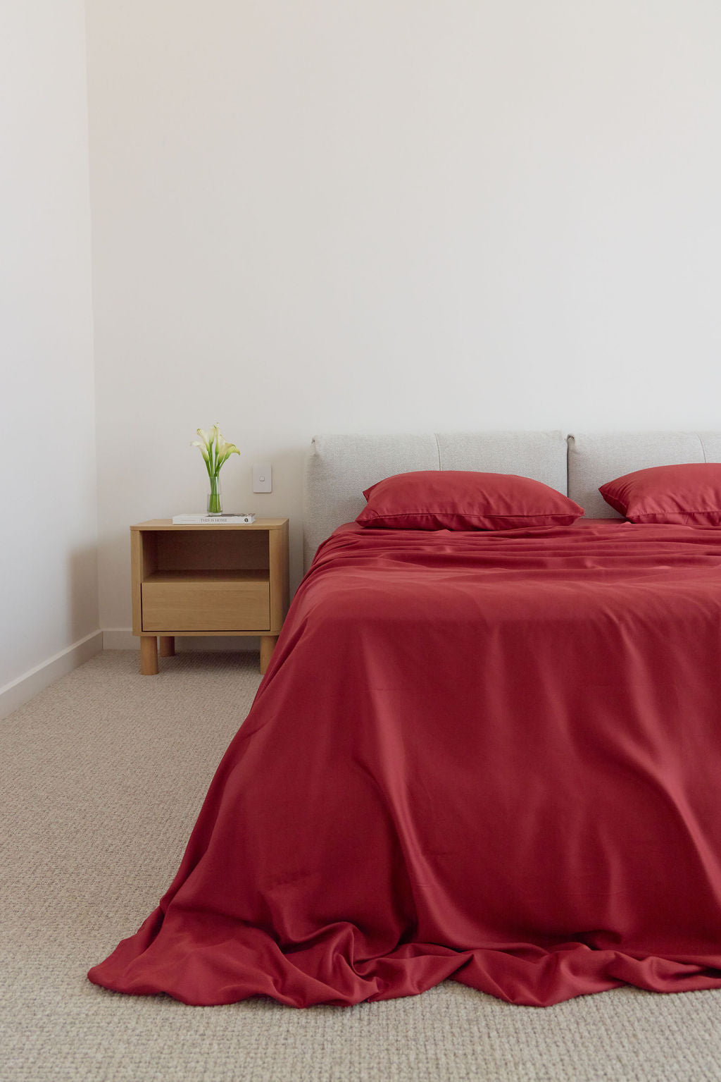 Cherry Bamboo Sheet Set