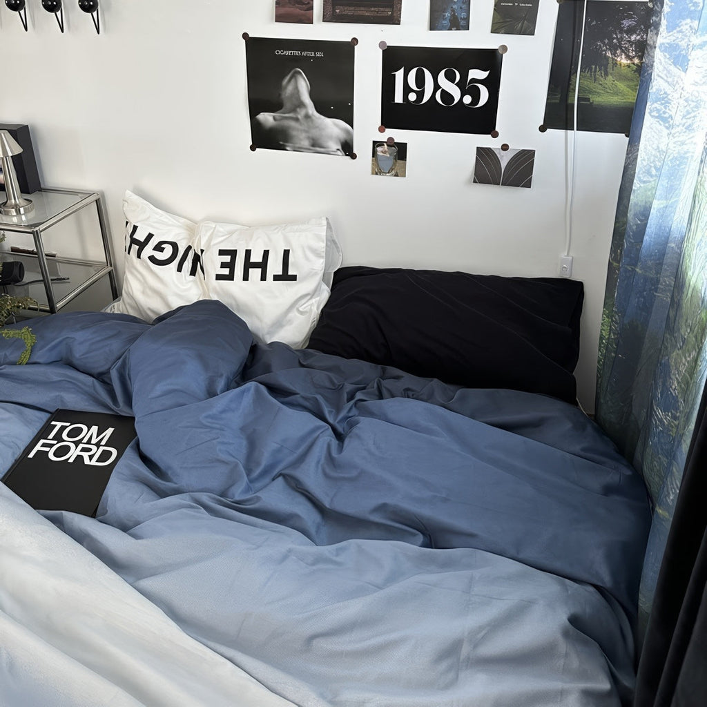 Blue Gradients Bedding Set