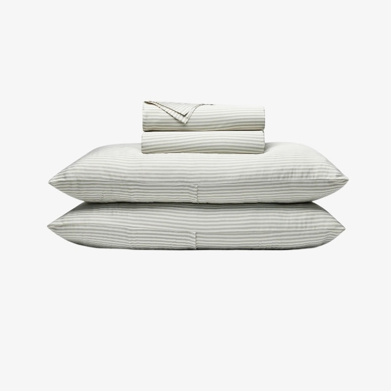 Classic Stripe Bamboo Bedding Set