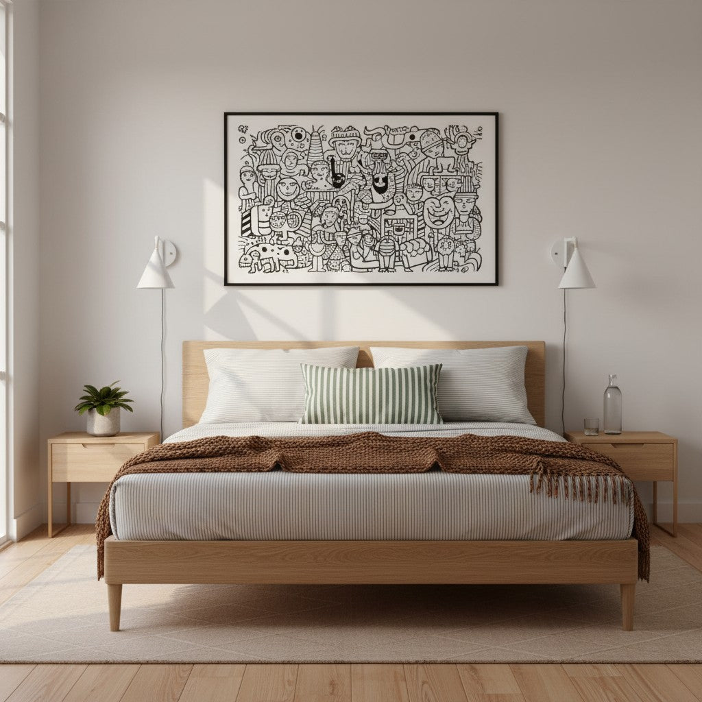 Classic Stripe Bamboo Bedding Set