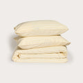 Butter Stripe Bamboo Quilt Cover