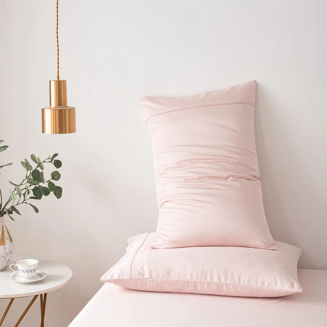 Bamboo Pillowcase Set - Blush