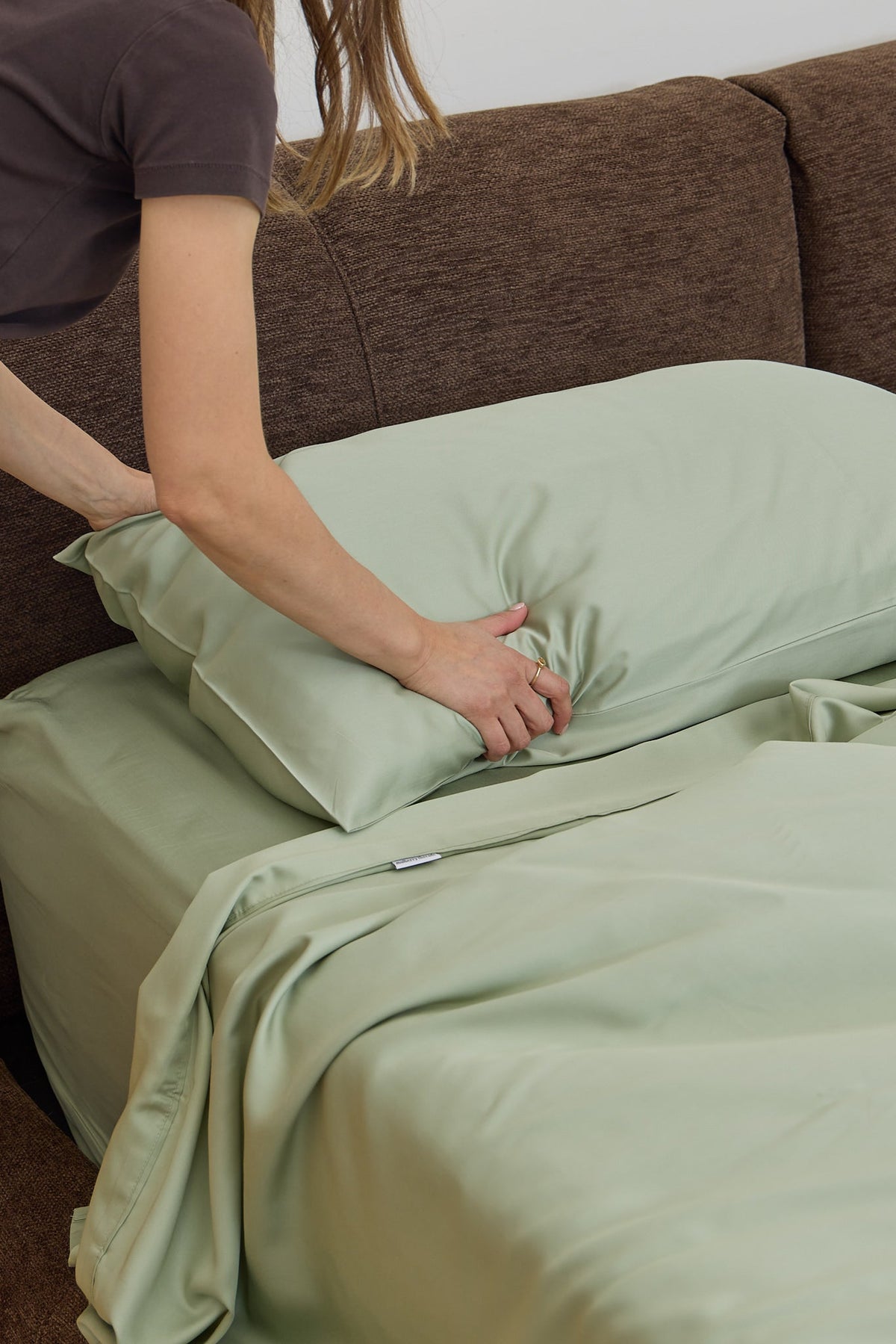Pistachio Bamboo Pillowslip