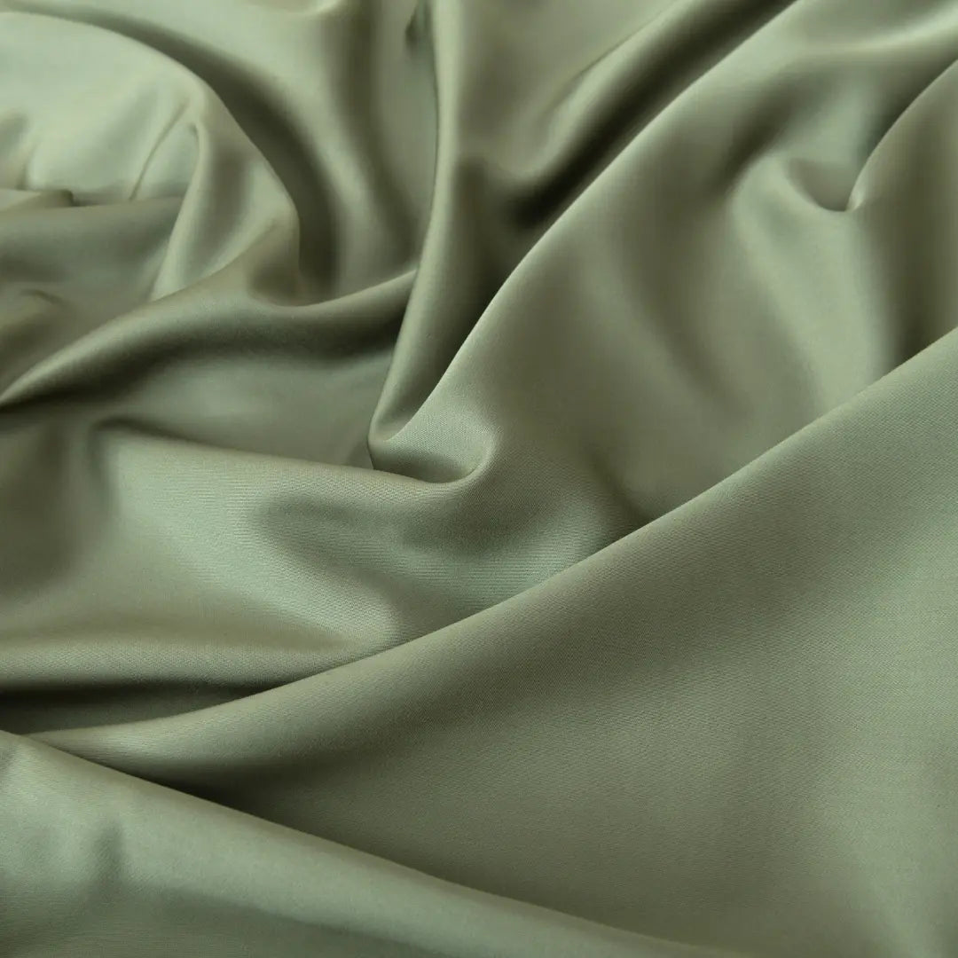 Bamboo Fitted Sheet Set - Moss