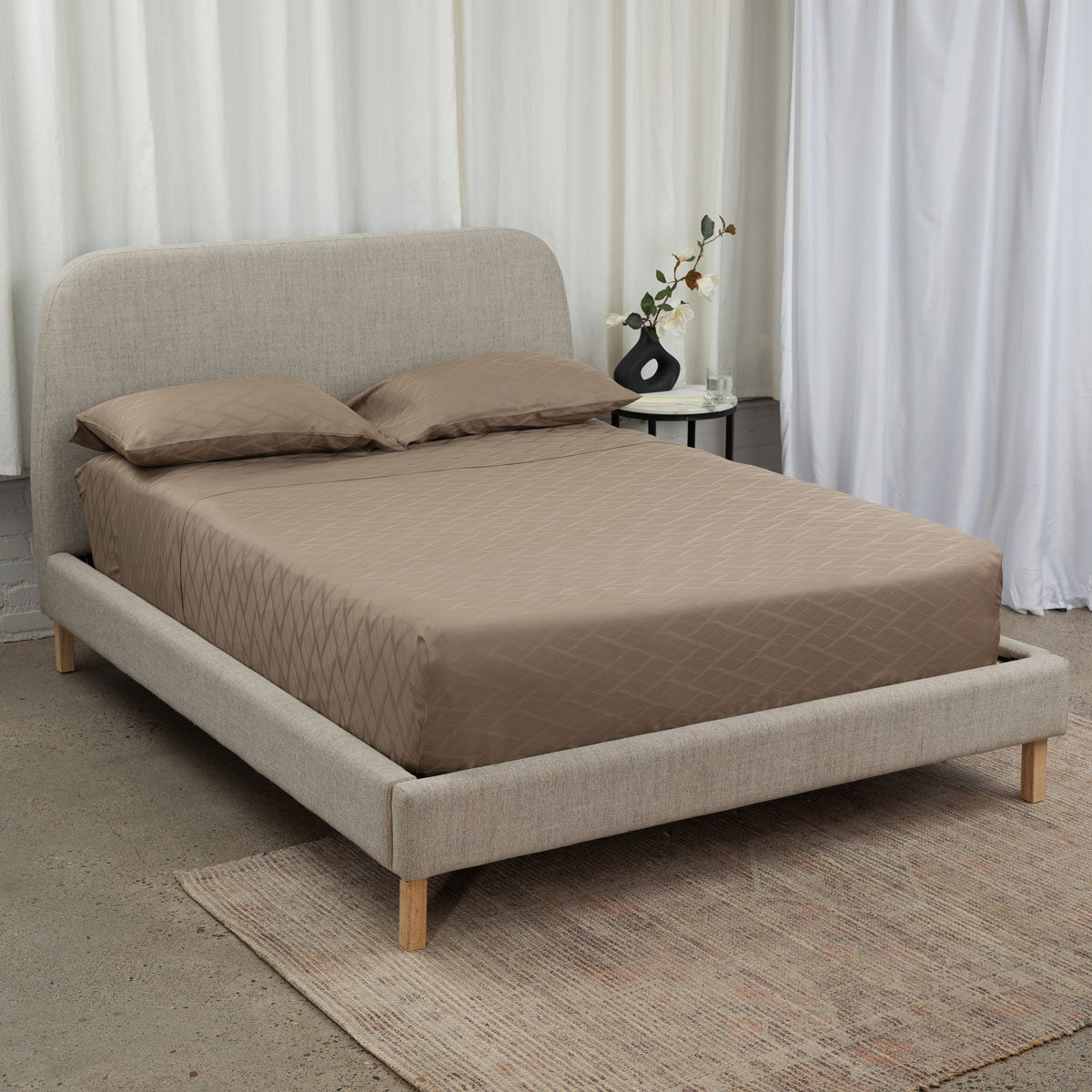 Geometric Patterns Bamboo Bedding Set