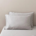 Bamboo Pillowcase Set - Silver