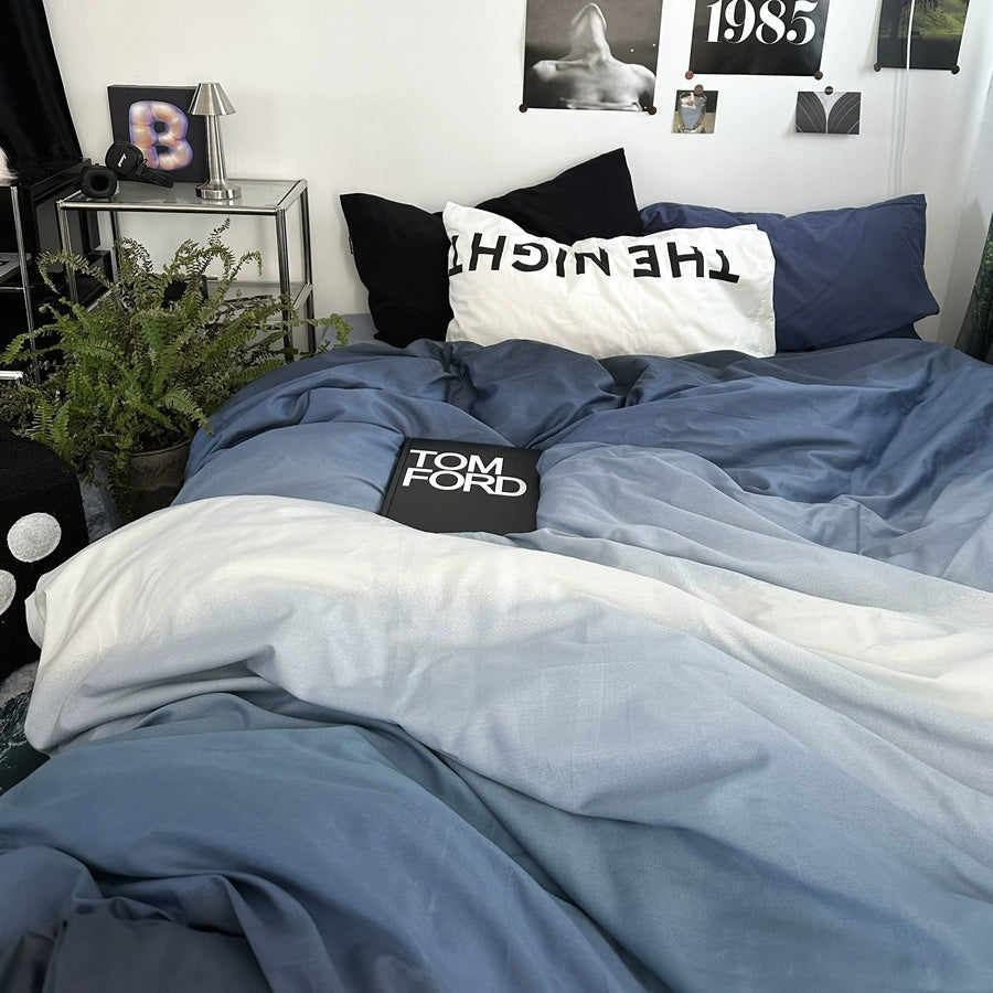 Blue Gradients Bedding Set