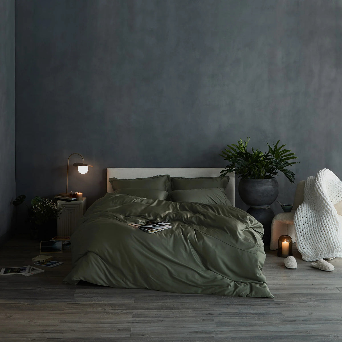 Iced Cooling Bamboo Bedding Set