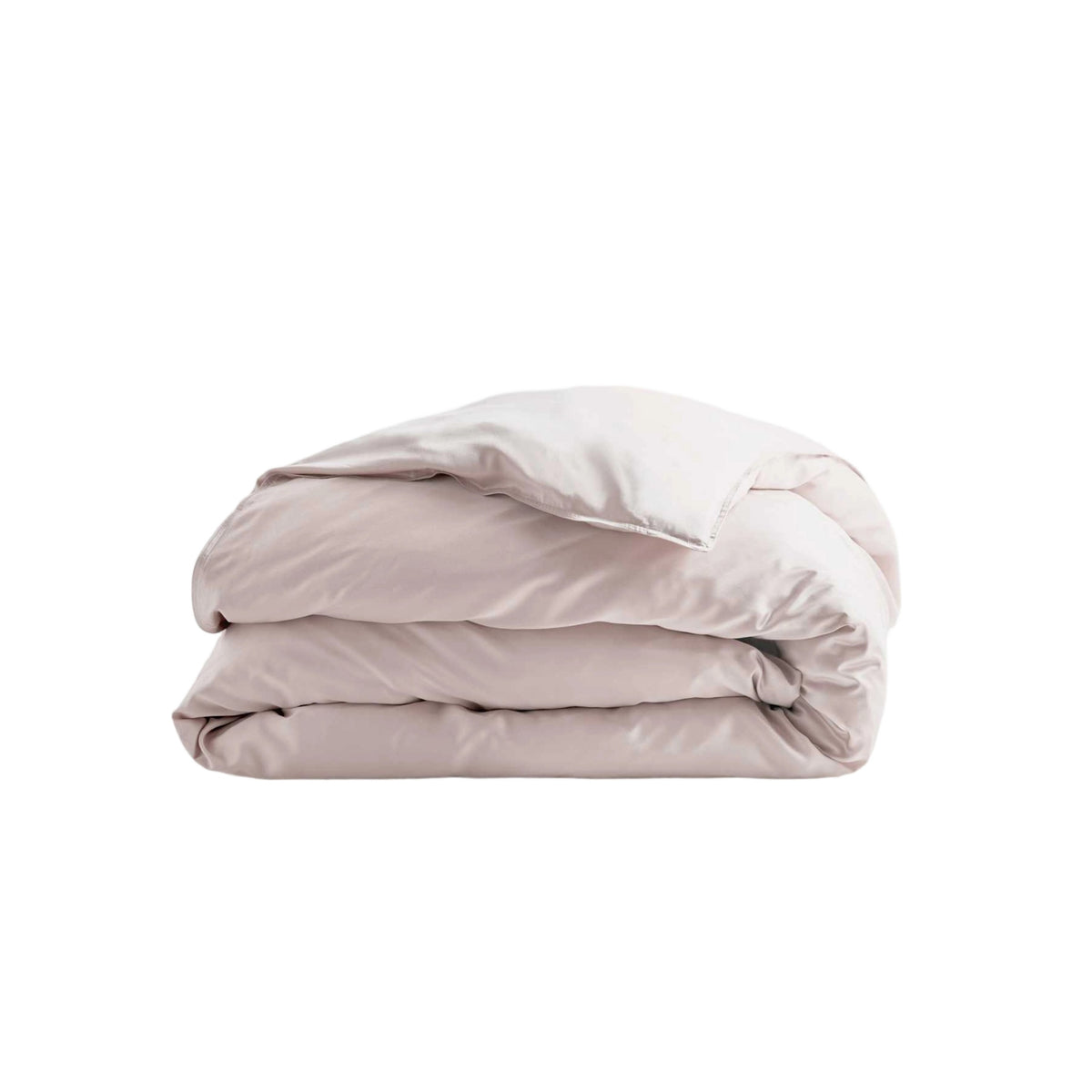 Qelune Bamboo Duvet Cover Set – Cooling Organic Bamboo Bedding in Soft Blush