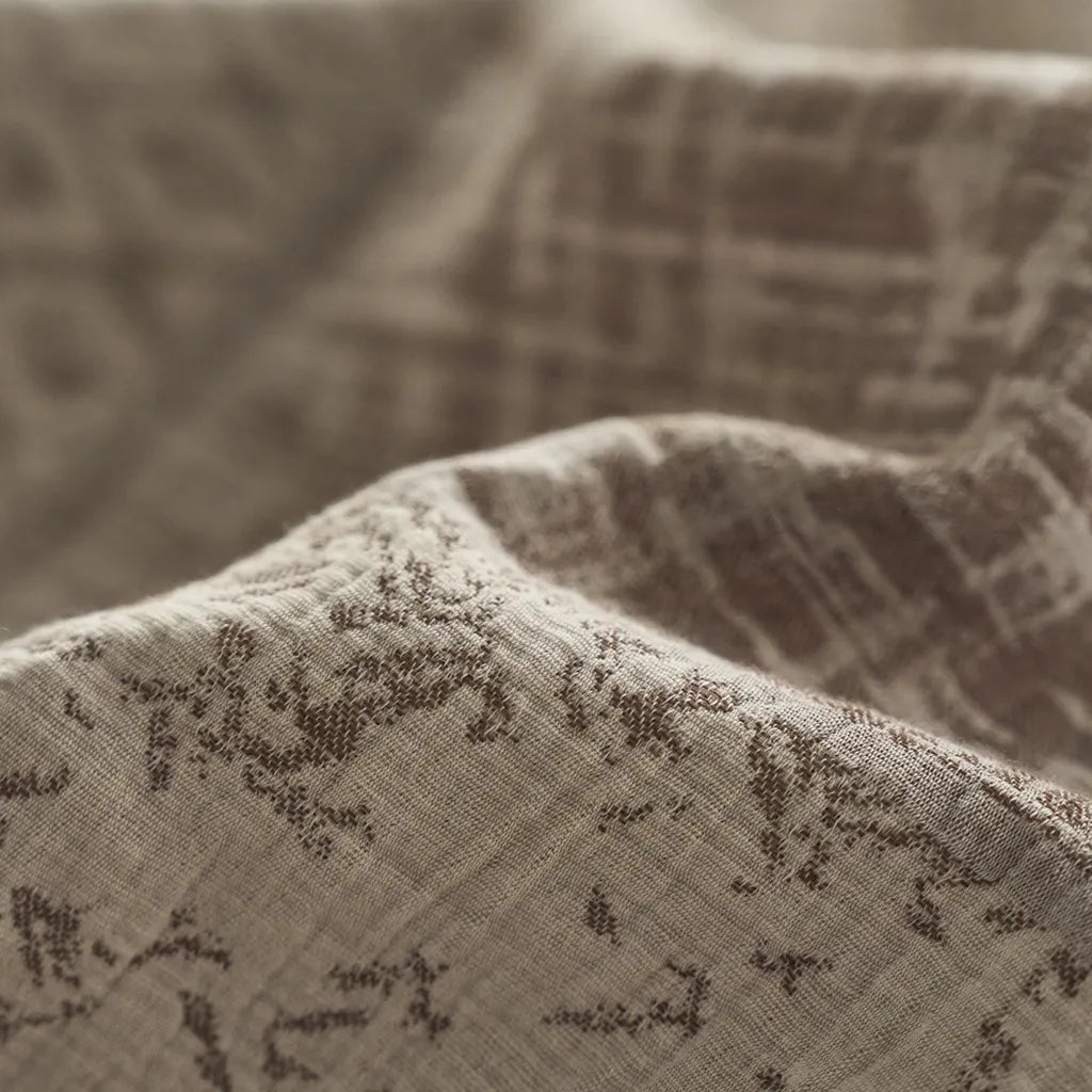 Vintage Patchwork Style Cotton Jacquard Duvet Cover
