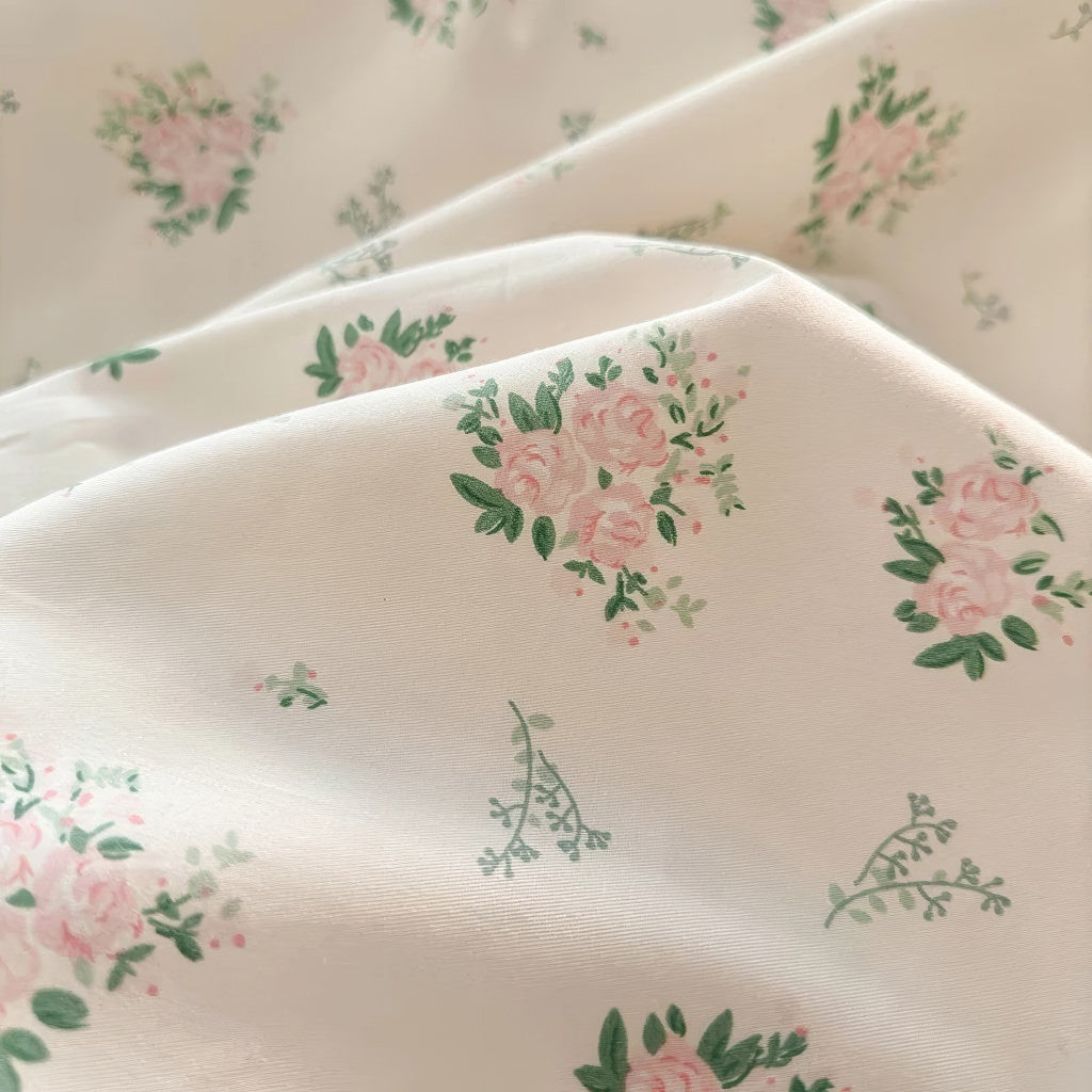 Kawaii Grandma Pink Plaid Bedding Duvet Cover Set