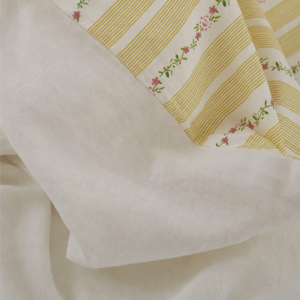 Vintora Butter Striped Soft Cotton Bedding Set G92
