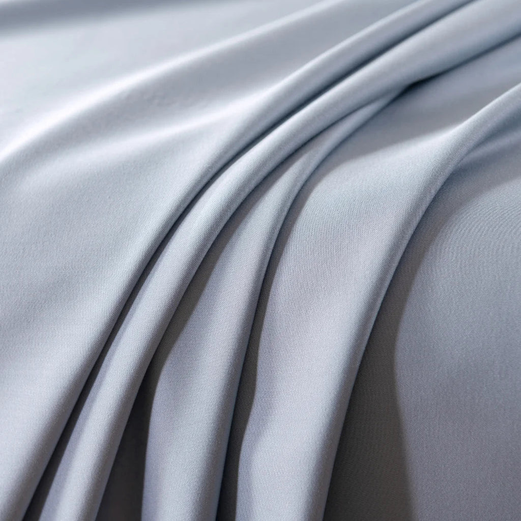 Bamboo Pillowcase Set - Pale Blue