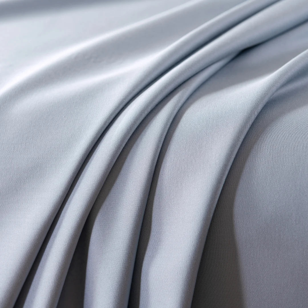 Bamboo Pillowcase Set - Pale Blue
