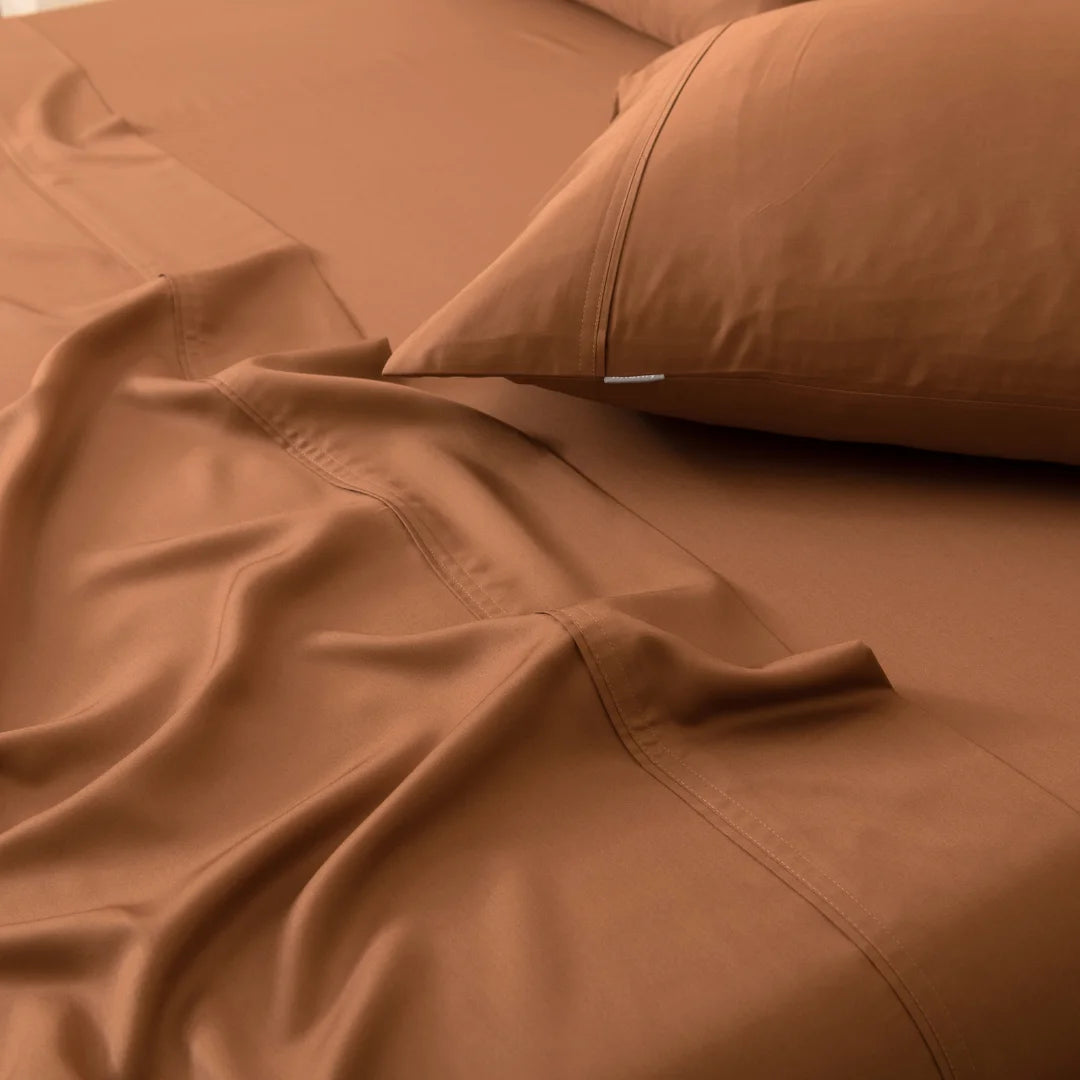Bamboo Sheet Set - Terracotta