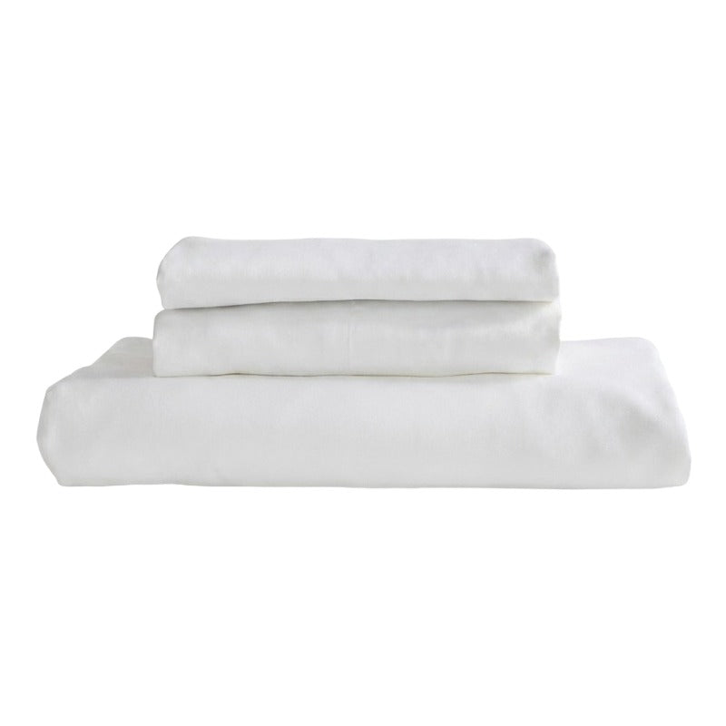 Qelune Bamboo Sheet Set 鈥?Cooling Organic Bamboo Bedding in Soft White