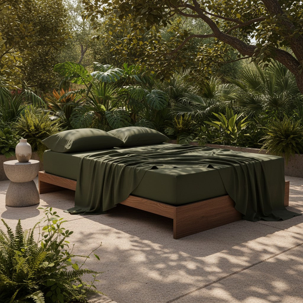 Pet Hair Repellent Bamboo Bedding Set