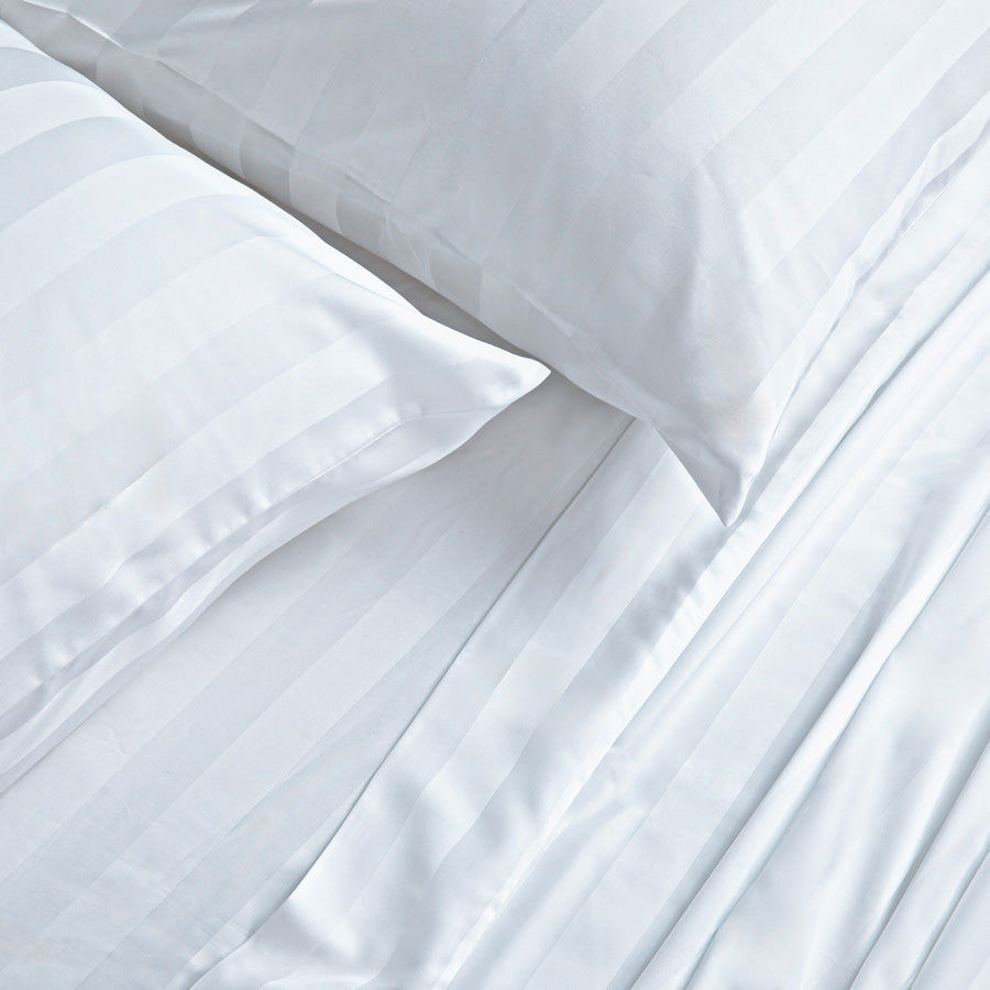 Striped Pattern Bamboo Bedding Set