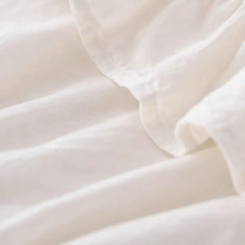 Princess Ruched Duvet Cover with Ruffle