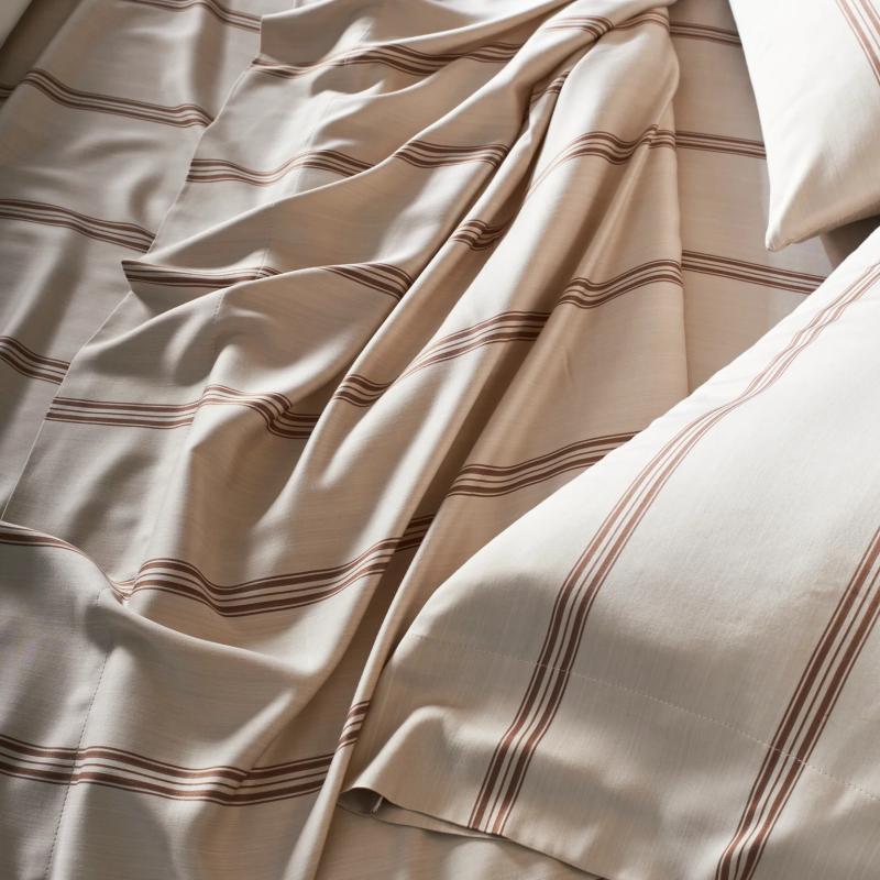 Classic Stripe Bamboo Bedding Set