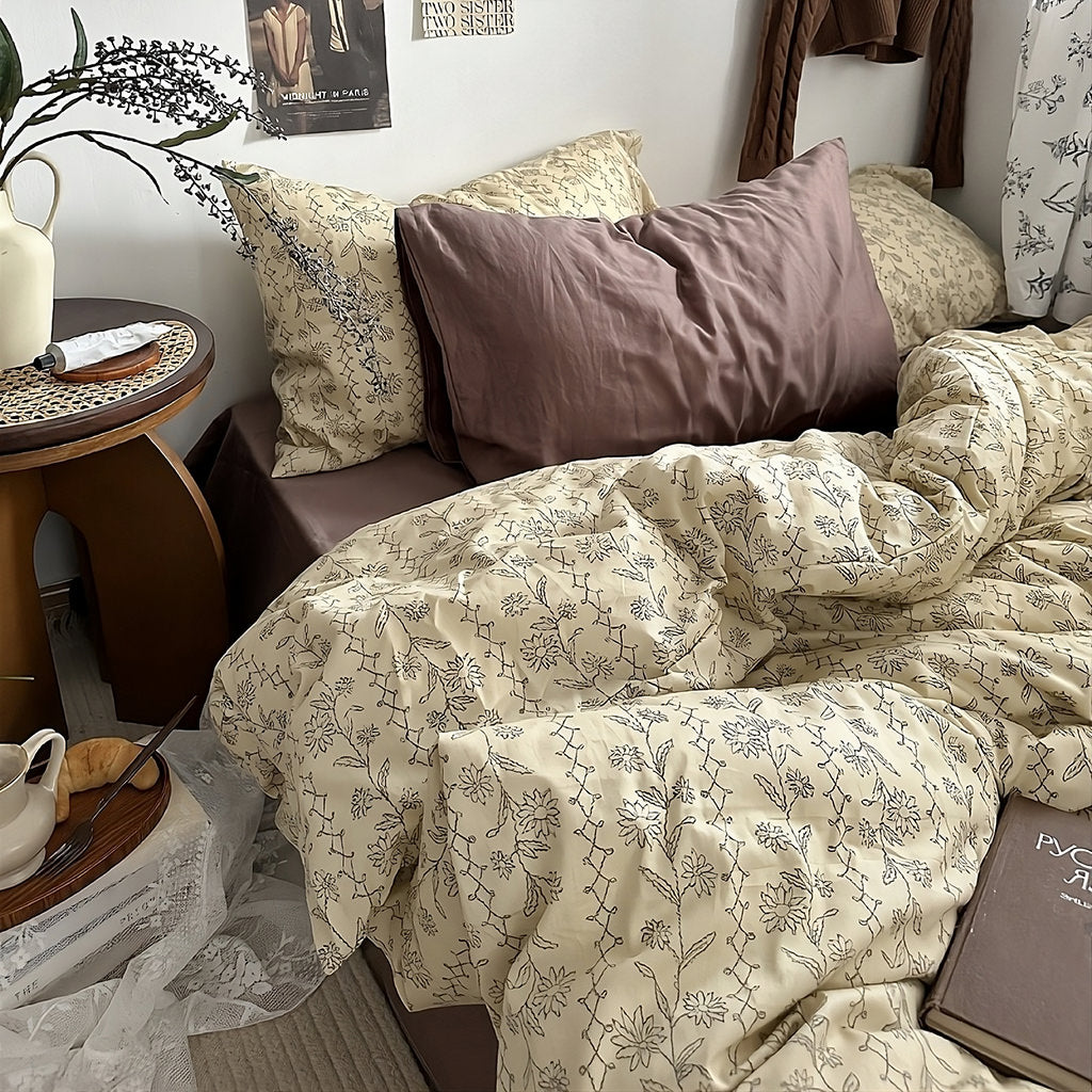 Vintage Floral Dream Bedding Set