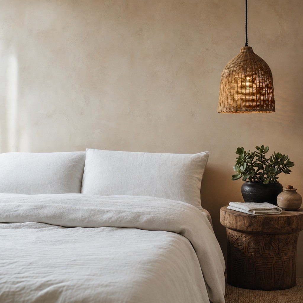 Cottara Washed Cotton Bedding Set Soft Breathable Bed Linen for Cozy Dorm and Home Use G65