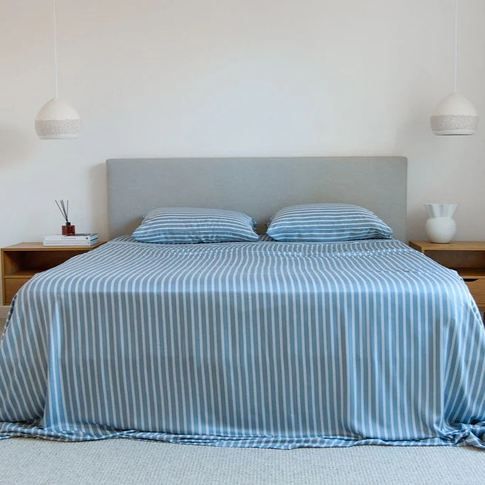 Stripe Bamboo Bedding Set