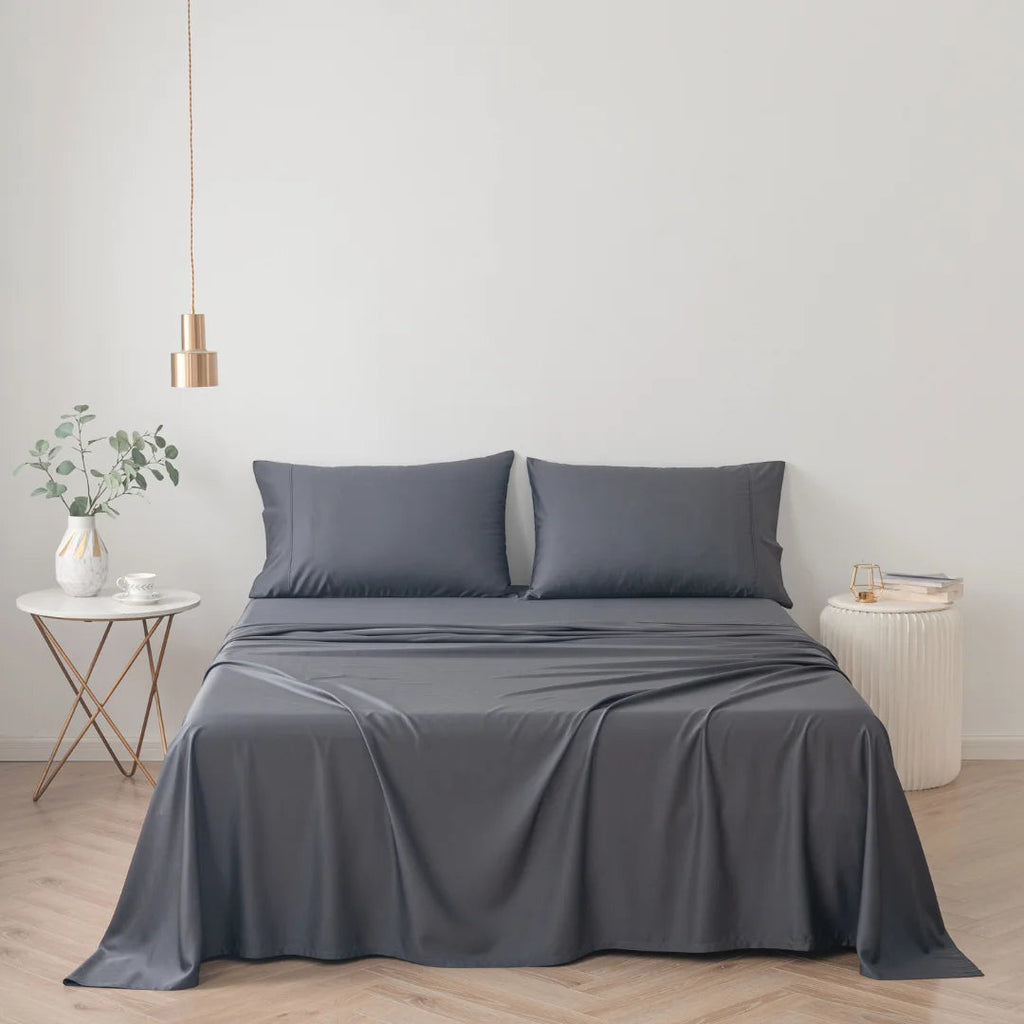 Bamboo Sheet Set - Charcoal