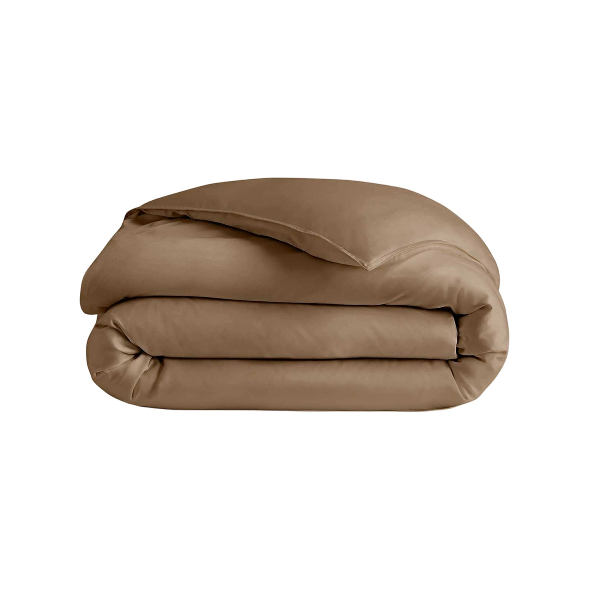 Qelune Bamboo Duvet Cover Set 鈥?Cooling Organic Bamboo Bedding in Elegant Walnut