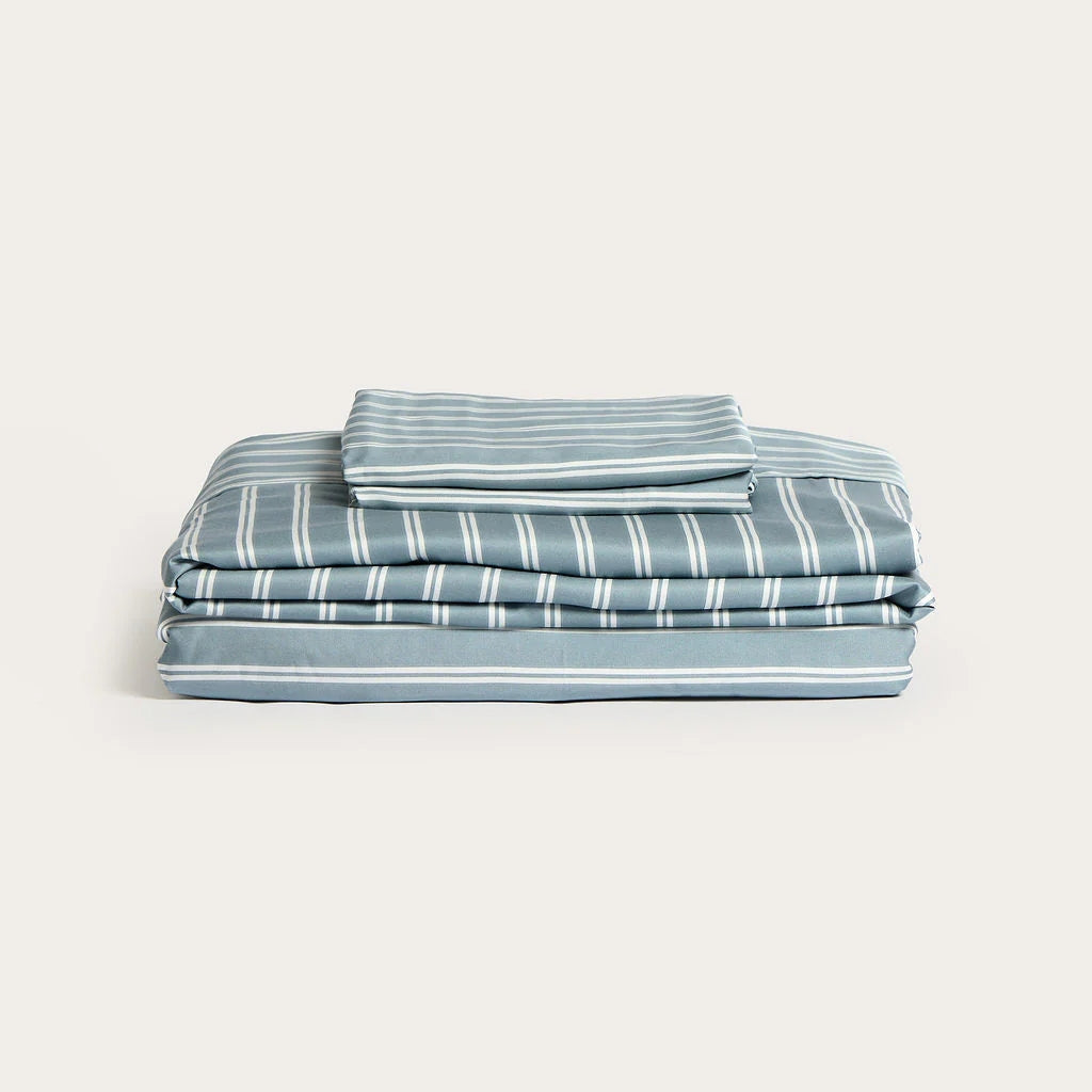 Stripe Bamboo Bedding Set