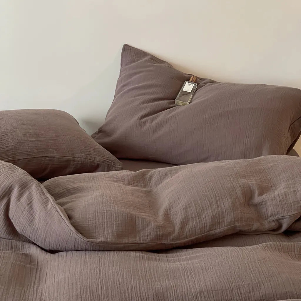 Organic Gauze Duvet Cover