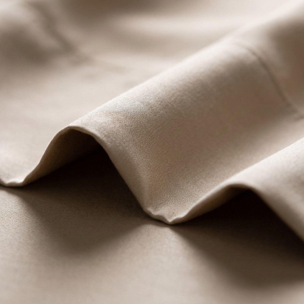 Qelune Bamboo Sheet Set – Cooling Organic Bamboo Bedding in Elegant Walnut